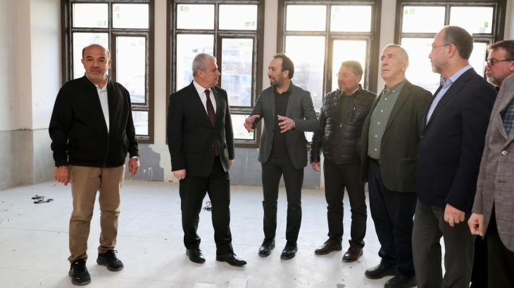 KONYA VALİSİ İBRAHİM AKIN KONYA ANADOLU İMAM HATİP LİSESİ İNŞAATINI ZİYARET ETTİ.