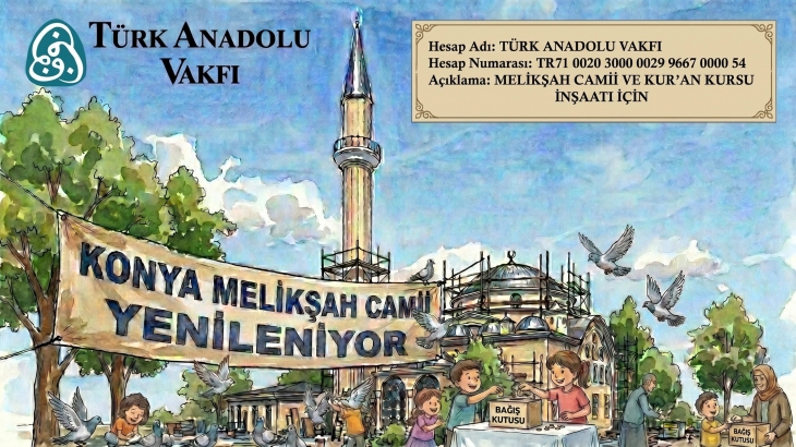 MERAM MELİKŞAH CAMİİ VE KUR'AN KURSU YENİLENİYOR.